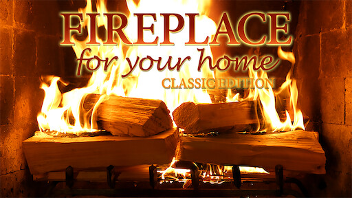 Fireplace 4K: Classic Crackling Fireplace from Fireplace for Your Home